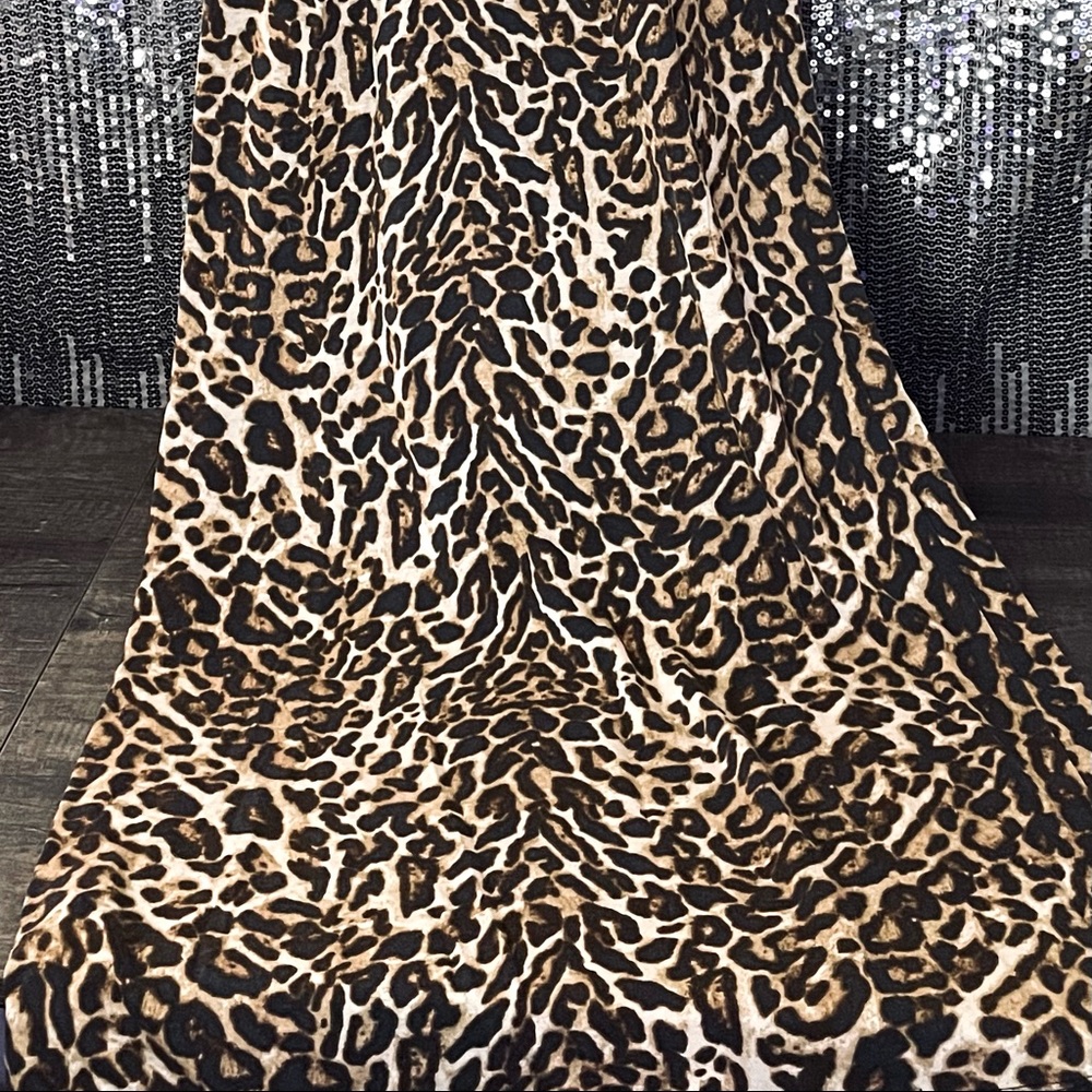 Ralph Lauren Cheetah Print Long Tank Dress Small